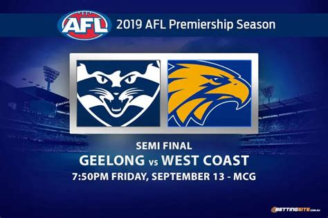 Geelong vs West Coast Prediction, Tips & Odds – AFL Round 24.